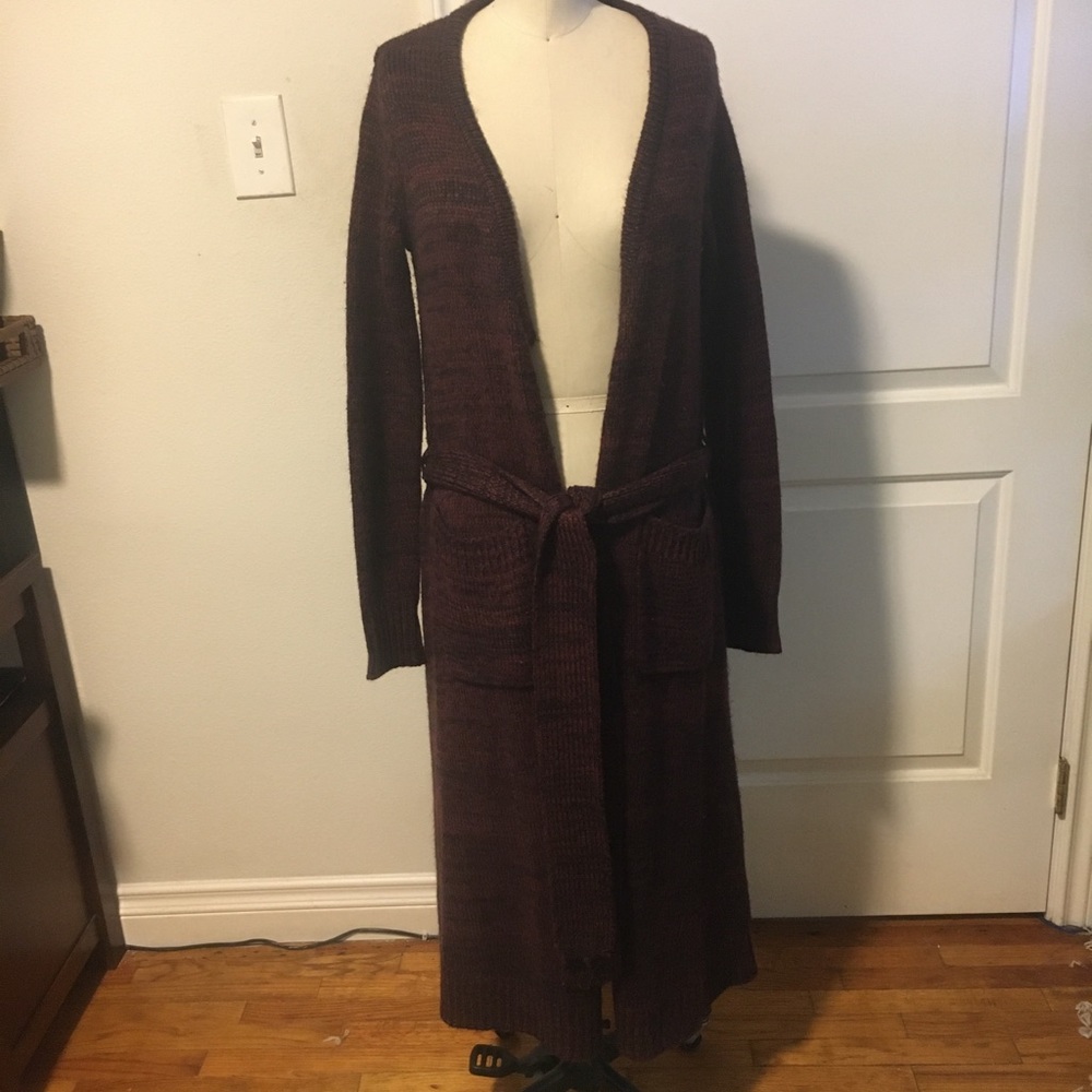 For Love and Lemons Knitz Maxi Cardigan S